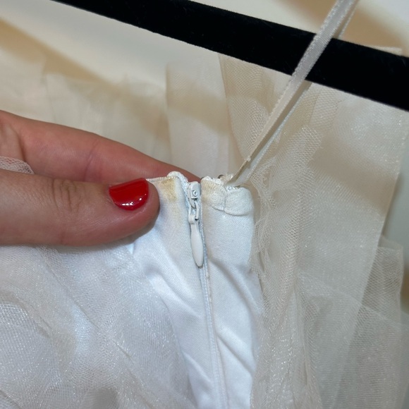 MABLE — AILEEN RUFFLE MINI TULLE DRESS - Picture 7 of 11